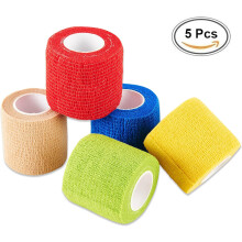 5 Stück Selbstklebende Bandagen Heftpflaster Selbstklebende Bandagen für Finger, selbstklebende elastische Bandage