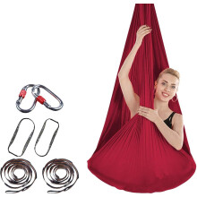 Yoga Hängematte Fliegende Hängematte Schaukel Aerial Yoga Hängematte für Anti-Schwerkraft Aerial Fitness