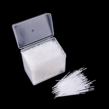 1100Pcs Dental Picks Kunststoff Zahnstocher Mundhygiene 2 Weg Interdentalbürste Stick Doppel-Ended Zahnstocher