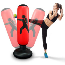 Aufblasbarer Boxsack 160 cm Standboxsack Freistehende Boxsäcke Aufblasbare Boxsäule