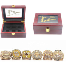 2000 2001 2002 2009 2010 La Championship Replica Ring Lakers Ring Set Größe 11 mit Holzbox Deluxe 6 Stück