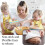 Herzförmiges Silikonform-Set + Tropfhämmer - Backen von Mousse-Kuchen 3