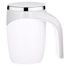 380 ml selbstrührender Becher mit Deckel, automatischer magnetischer Rührkaffeetasse