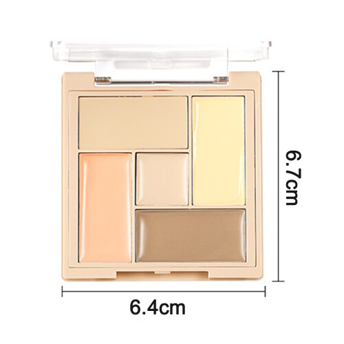 Korrigierende Concealer-Palette mit fünf Farben 1
