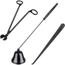 Kerzenzubehörset, 3-in-1-Kerzenzubehörset mit Kerzenbartschneider