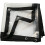 wasserdichte Plane, Schutzplane, transparente Gewebeplane, Holzplane, 2x2 m 5