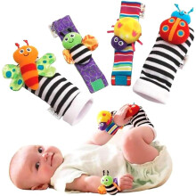 Baby Rasseln Socken Spielzeug Rassel Socken