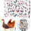 Eiersammelschürze, Eiersammelschürze mit 12 Eiertaschen 6