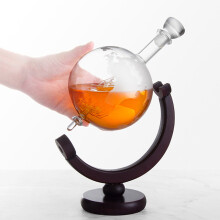 850 ml Glasflasche versiegelt, Dekanter kreative Handwerk Weinflasche