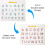 Magnetisches Alphabet-Tracing-Board, ABC-Magnetbuchstaben-Board, Magnettablett 4