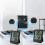Stück Innenthermometer Digital Hygrometer - Schwarz 3