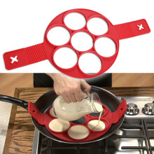 Antihaft-Pfannkuchen-Kochwerkzeug Eierring-Hersteller Käse-Eierkocher Pan Flip Egg Mold