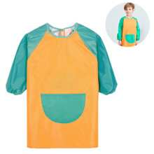 Kinder-Overalls, wasserdichte Unisex-Malschürze für Kinder - Orange