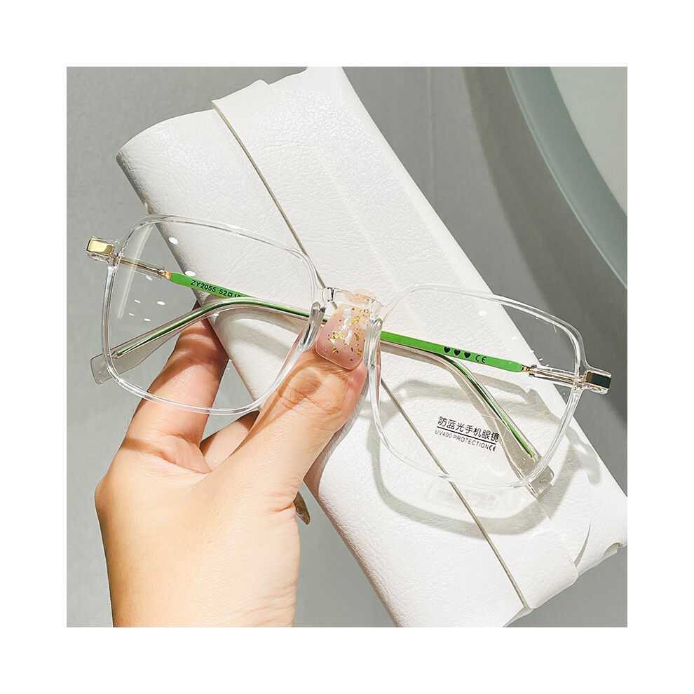 (Clear, +3.75) Big frame Reading Glasses Readers +0.5 +0.75 +1.00 +1.25 +1.5 +2.0 +3.0 +4.0