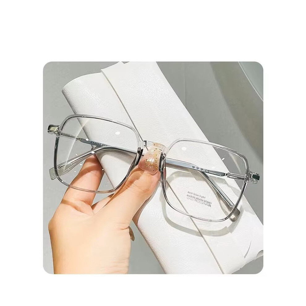(Gray, +3.75) Big frame Reading Glasses Readers +0.5 +0.75 +1.00 +1.25 +1.5 +2.0 +3.0 +4.0
