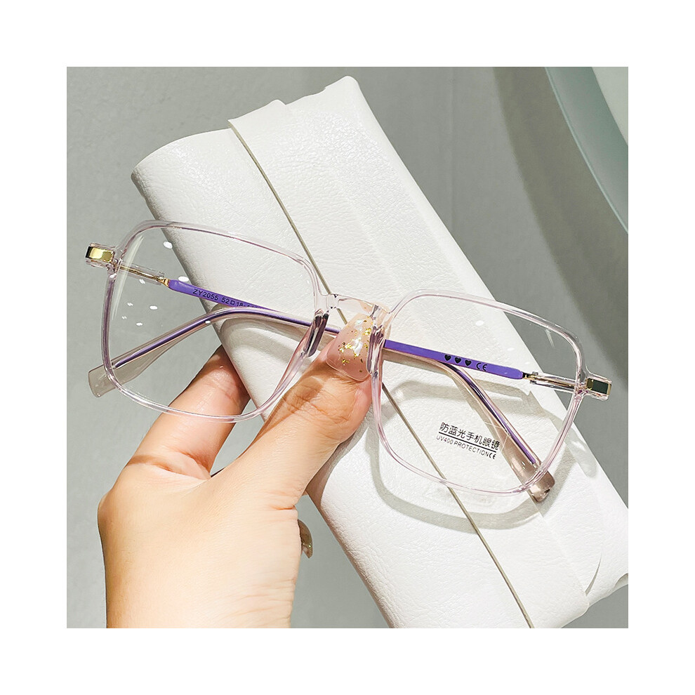 (Purple, +3.75) Big frame Reading Glasses Readers +0.5 +0.75 +1.00 +1.25 +1.5 +2.0 +3.0 +4.0