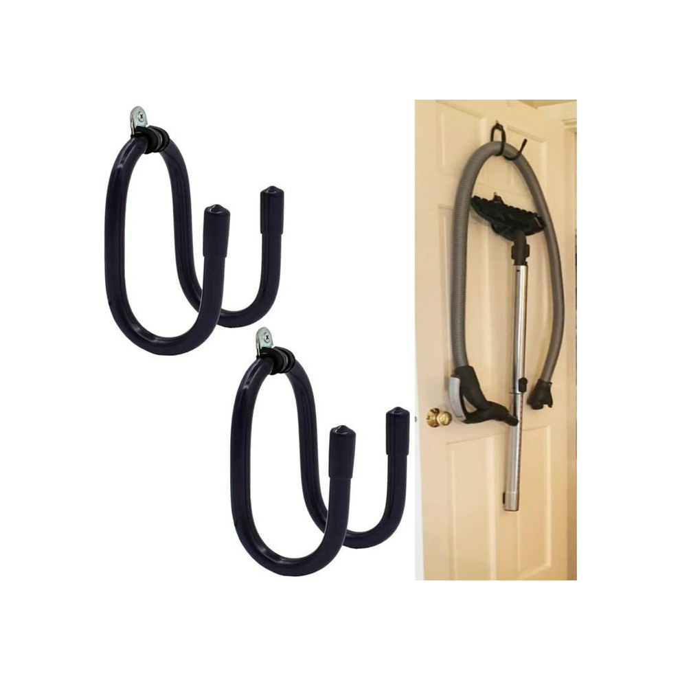 Lot de 2 supports muraux pour support de rangement de tête d'aspirateur pour aspirateur d'atelier de garage
