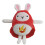 (Caped Rabbit)Bing Bunny Κουνελάκι Ελεφαντάκι Ξύλινο Αρκουδάκι Διακοσμητικό Διακόσμηση 1