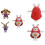 (Caped Rabbit)Bing Bunny Κουνελάκι Ελεφαντάκι Ξύλινο Αρκουδάκι Διακοσμητικό Διακόσμηση 7