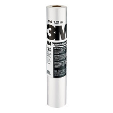 3M Hand-Masker Contractor's Plastic Film 48"""" in x 180' Feet Unfolds to Full Width Contains Job Site Dust & Overspray For Painting Drywall Textu