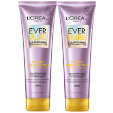 L'Oreal Paris EverPure Conditioner per Capelli Biondi Trattati, Neutralizza Rame, 2 Contenitori (8.5 Fl; Oz ciascuno)