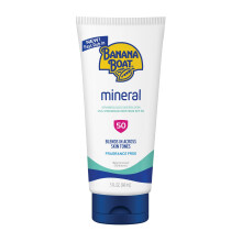 Banana Boat Minerale Zonnebrand SPF 50, 5oz | Zink Oxide Zonnebrandcrème, Strand Essentials