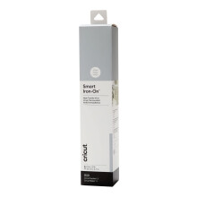 Cricut Smart Iron On fr tillverkare och utforska maskiner Silver-9ft (13 """" x108 """") Vrmeverfring Vinyl Matless Long Cuts upp till 12ft 9ft R