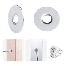 Muzata Kit da 20 Pezzi per Ringhiere per Cavi, Manicotto Protettivo Adesivo Occhiello Protettivo per Corde Metalliche in Legno da 1/8"" 5/32"" Pali