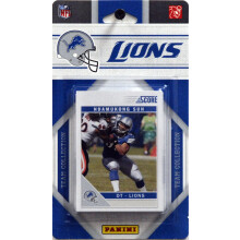 Set di 12 carte sigillate in fabbrica del punteggio 2011 dei Detroit Lions. I giocatori includono Shaun Hill Ndamukong Suh Nate Burleson Matthew