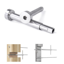 [Patent] Muzata 20er-Pack 3/16"" unsichtbares Kabelgelnder-Kit Hardware Unsichtbares Empfnger-Gesenkbolzenende fr 2"" x 2"" 4"" x 4"" Holz-Metallpf