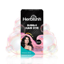 Shampoo tintura per capelli in schiuma a bolla di Herbishh 3 in 1 colorante per copertura grigia al 100% coloranti permanenti e istantanei per uomini