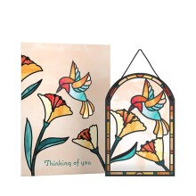 Lovepop Suncatcher -kortti hnelle ja hnelle - 3D jokapiviset onnittelukortit pojille Tytille Miehille Naisille Poika Tytr - Ajattelen sinua Hum