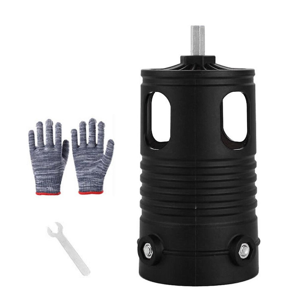 (Orange, One Size) Corn Peel Thresher Use With Electric Drill Portable Corn Stripper Tool Universal Corn Peel Hands Fre 6909775641309