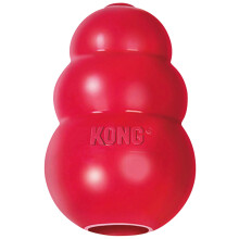 KONG Classic Stuffable Dog Toy - Fetch & Chew Toy for Dogs - Treat-Filling Capabilities & Erratic Bounce for Extended Play Time - Durable Natural Rubb
