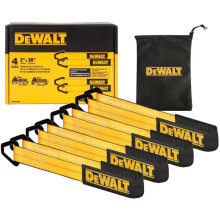 DEWALT DXBC80005 musta/keltainen 2"""" x 38"""" Premium-akselin kiinnityshihnasarja (12 000 lb murtolujuus) - raskaaseen kyttn tarkoitettu kuorma-auto