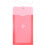 JAM PAPER Plastic Envelopes with Button & String Tie Closure - 6 1/4 x 9 1/4 - Red - 12/Pack 2