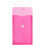 JAM PAPER Plastic Envelopes with Button & String Tie Closure - 6 1/4 x 9 1/4 - Fuchsia Pink - 12/Pack 2