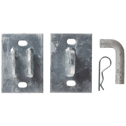 Dock Edge Stationary Dock Connector Hinge Kit Galvanized 3/16"""" 1
