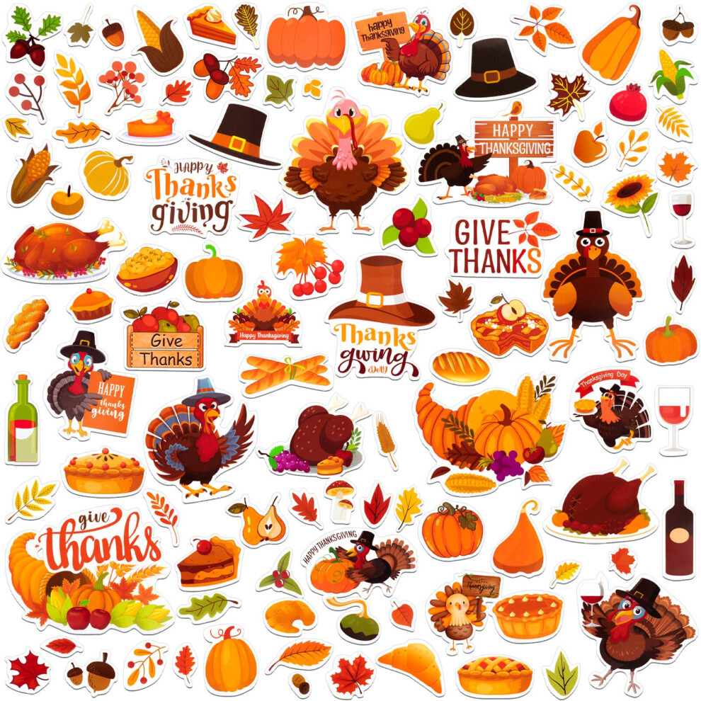 Autocollants D'automne Pour Enfants, 252 PièCes, Mignons Autocollants D'automne, Citrouille, Feuilles D'éRable, Pour Scrapbooking, Bricolage, TéL-image