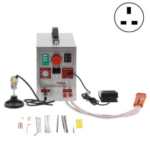 (As show, One size) 709A Battery Spot Welder Lithium Pulse Welding Machine Tool Portable Soldering StationUK Plug 220V