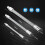 (As show, One size) 3Pcs Flexible Socket Extension Cables 1/4 3/8 1/2 Flex Socket Extension Bar Set Drive Light Impact E 2