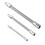 (As show, One size) 3Pcs Flexible Socket Extension Cables 1/4 3/8 1/2 Flex Socket Extension Bar Set Drive Light Impact E 1