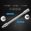 (As show, One size) 3Pcs Flexible Socket Extension Cables 1/4 3/8 1/2 Flex Socket Extension Bar Set Drive Light Impact E 5