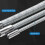 (As show, One size) 3Pcs Flexible Socket Extension Cables 1/4 3/8 1/2 Flex Socket Extension Bar Set Drive Light Impact E 4