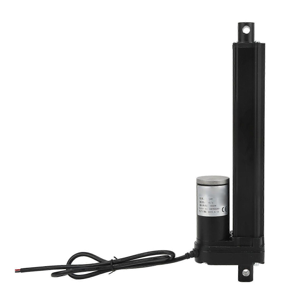 (As Show, One Size) Electric Linear Actuator Motion Cylinder Ip54 3000N 12V Dc Accessory For Robot Automation 150Mm / 5.91In 6909775984499