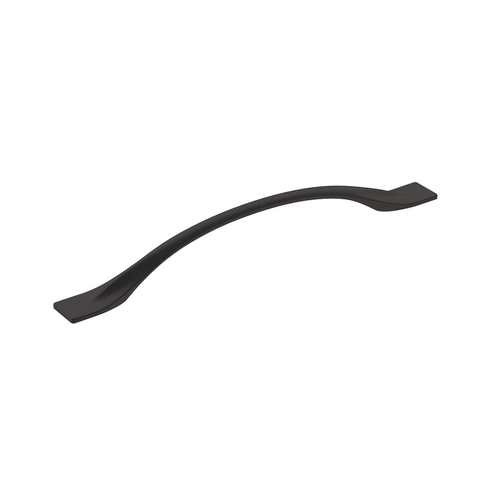 Amerock | Cabinet Pull | Matte Black | 7-9/16 inch (192 mm) Center-to-Center | Uprise | 1 Pack | Drawer Pull | Cabinet Handle | Cabinet Hardware-image-OPC-PHCKSB2-NEW