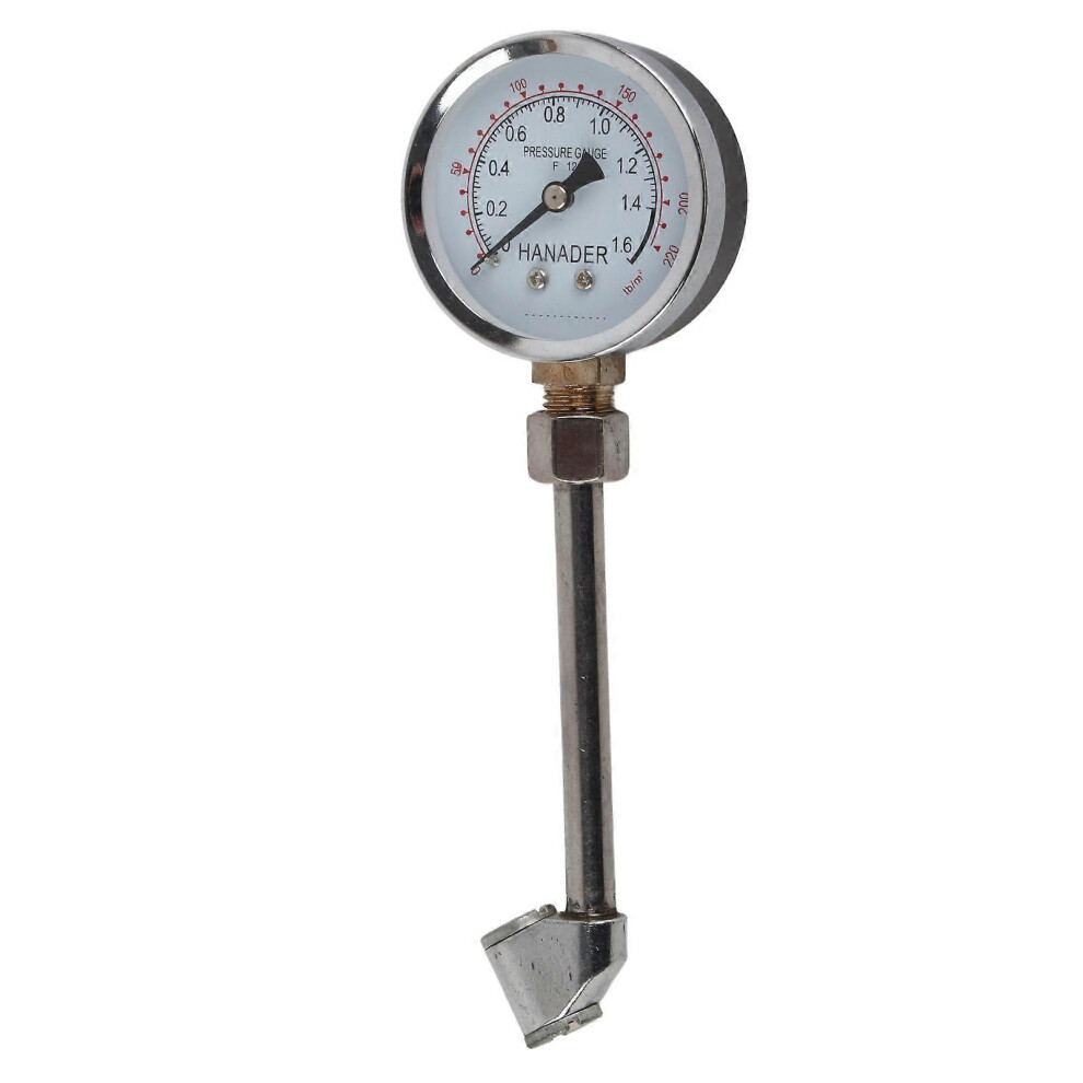(As Show, One Size) Tire Pressure Gauge High Accuracy Easy Reading Measuring Tool For Automobile Motorcycle 6909775983492