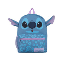 Plecak Disney Lilo i Stich dla dziewczynki | Dziewczęcy plecak z uszami 3D | Plecaki szkolne | Jeden rozmiar Niebieski