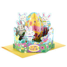 Hallmark pop-up paaskaart (toonbare boswezens)