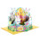 Hallmark Pop Up Easter Card (visbara skogsvarelser) 1